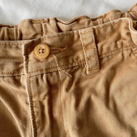 Hanna Andersson 100% Cotton Khaki Canvas Shorts Size 120 cm / 6-7 years - Picture 8 of 8
